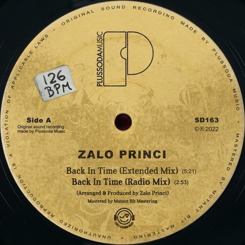 Zalo Princi - Back In Time [SD163]